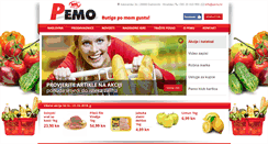Desktop Screenshot of pemo.hr